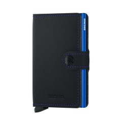 Secrid Miniwallet Matte Black Blue