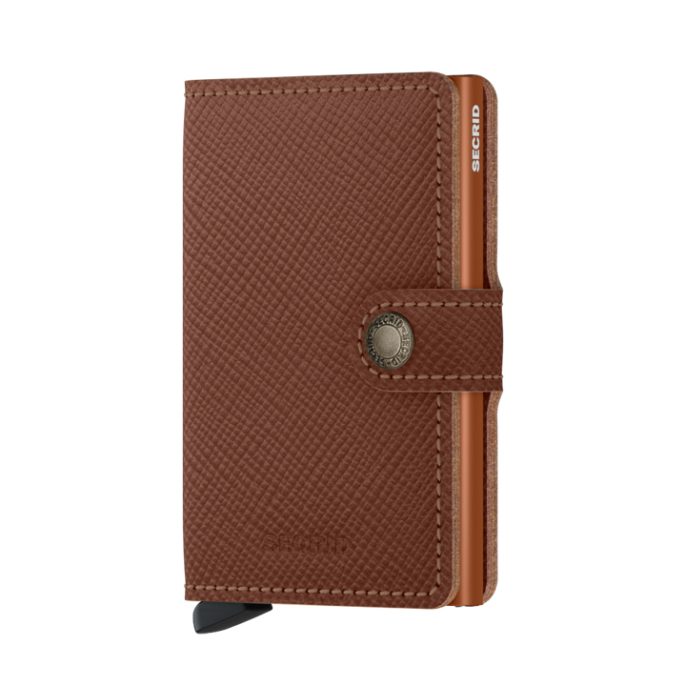 Secrid Miniwallet Saffiano Caramel