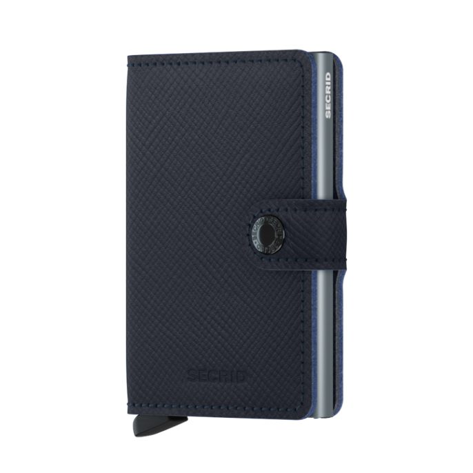 Secrid Miniwallet Saffiano Navy