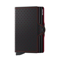 Secrid Twinwallet Perforated Black Red