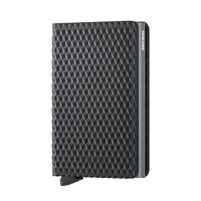 Slimwallet Cubic Black Titanium