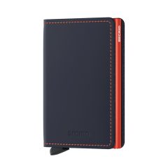 Slimwallet Matte Nightblue Orange