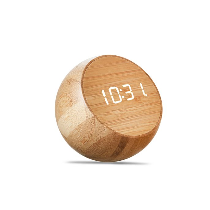 Gingko Tumbler Click Clock Bamboo