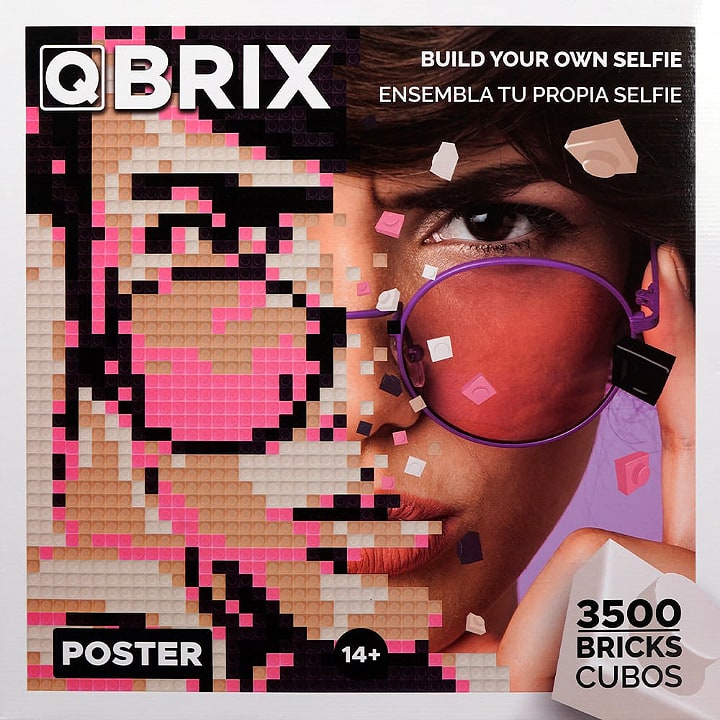 QBRIX - Foto Constructieset Poster - 3.500 Stuks