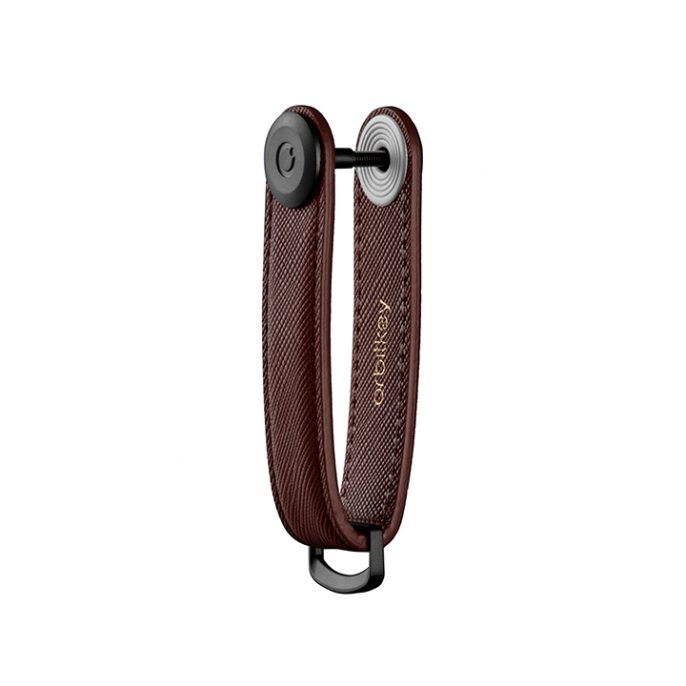 Orbitkey Saffiano Leather Dark Cherry