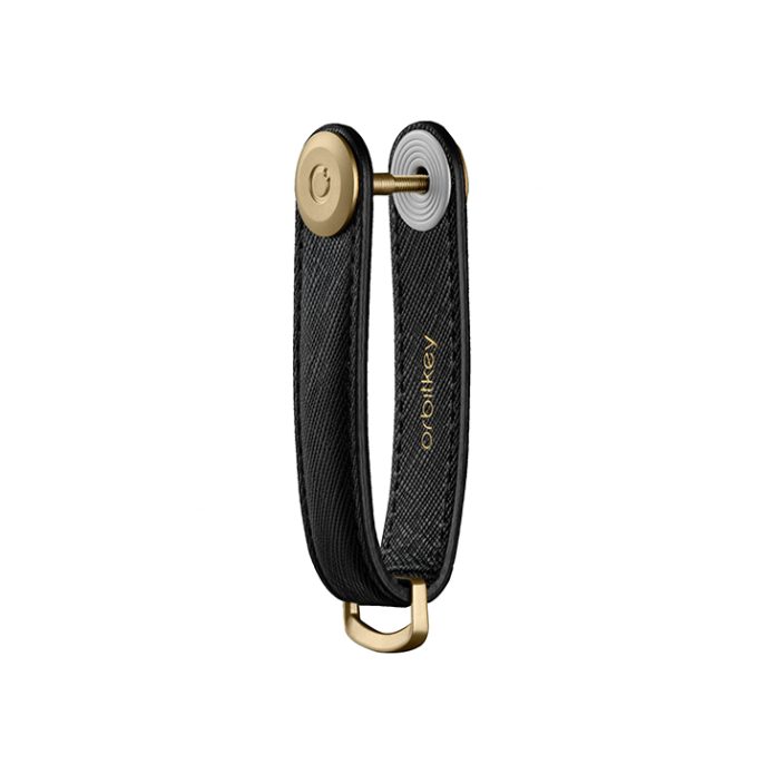 Orbitkey Saffiano Leather Liquorice