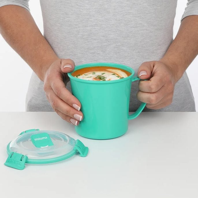 Sistema Microwave Soepmok M 656ml Minty Teal
