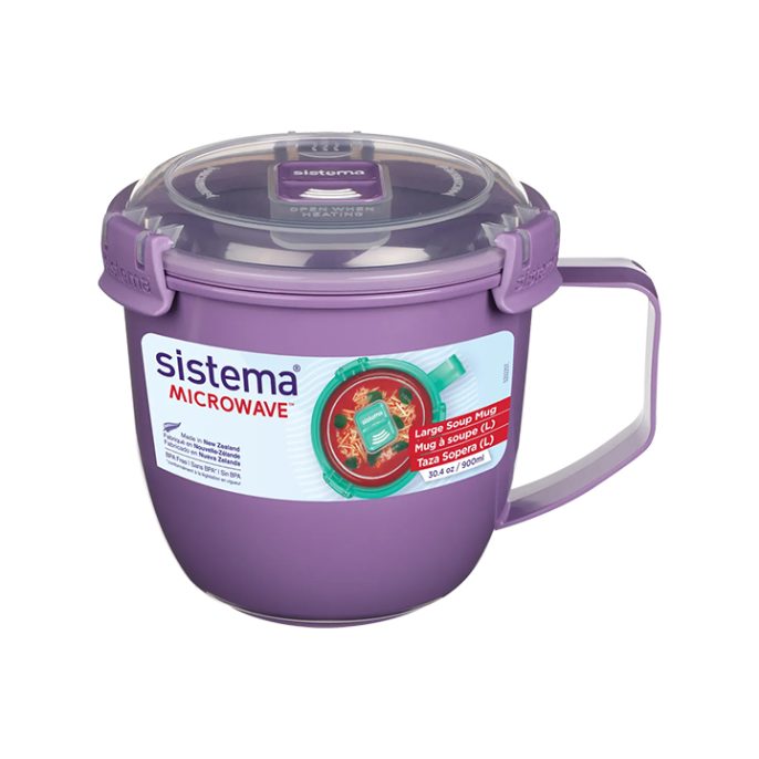 Sistema Microwave Soepmok L 900ml Lila