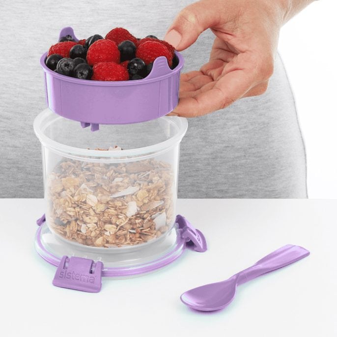 Sistema TO GO Breakfast 530ml Lila