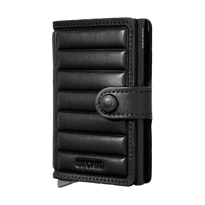 Secrid Premium Miniwallet - Slimme Portemonnee - Emboss Lines Black