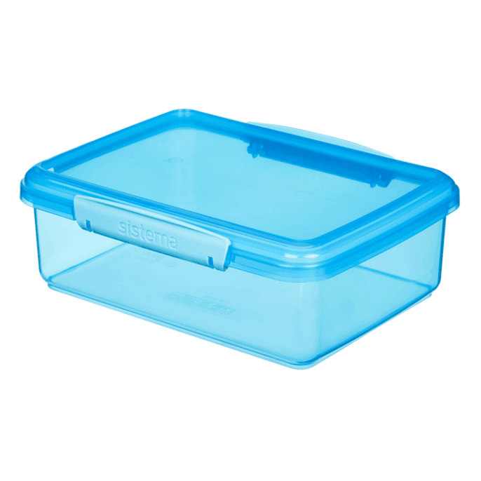 Sistema Lunch – Rechthoekige Lunchbox – 2.000 ml Blauw