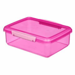Sistema Lunch – Rechthoekige Lunchbox – 2.000 ml Roze